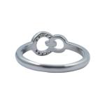 925 Sterling Silver Ring in Round Design